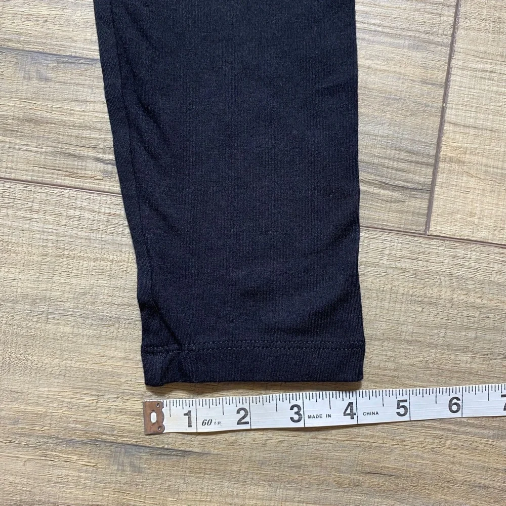 Justice Girls Leggings Full Length‎ Elastic Waistband Size 10 Black